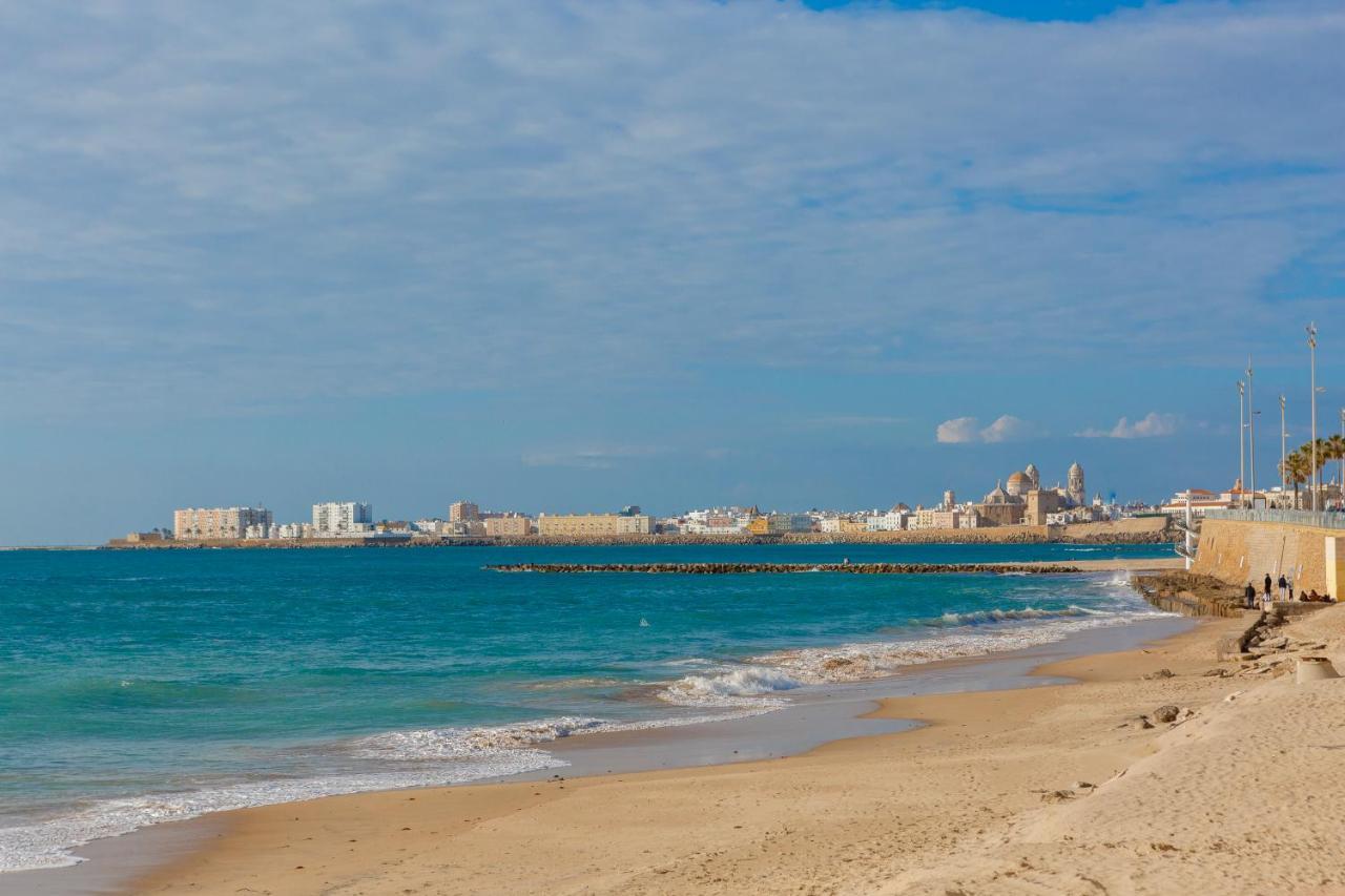 Poseidon Beach Apartment & Parking By Cadiz4Rentals Exterior photo